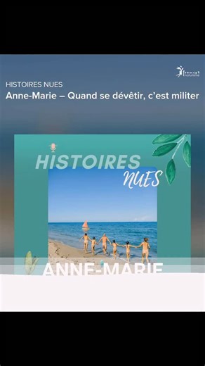 ✨ “Le naturisme, c’est bien plus qu’une pratique… c’est un art de vivre.” Depuis plus d’un demi-siècle, Anne-Marie a choisi de vivre au rythme de la nature, sans artifice. Figure incontournable du mouvement, présidente de l’association Camargue-Soleil, elle nous ouvre son cœur et son histoire. 🌿 Dans cet épisode, elle raconte : - ses débuts, dans une Camargue sauvage balayée par le mistral, - son engagement pour un naturisme respectueux et accessible à tous, - la différence essentielle entre si