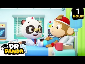 Let's Go To The Doctor! | Funny Cartoons for Kids | Dr. Panda | Scholastic Kids