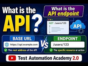 What is an API (Application Programming Interface) | What is an API Endpoint Base URL and Endpoint