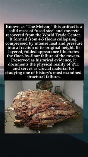The Compacted Memory: Understanding 9/11 Through "The Meteor" #911Artifact #StructuralHistory