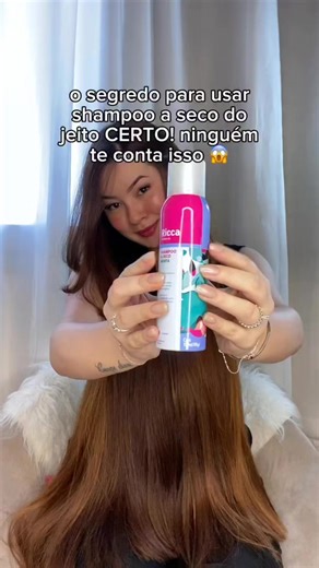 Como usar shampoo a seco corretamente