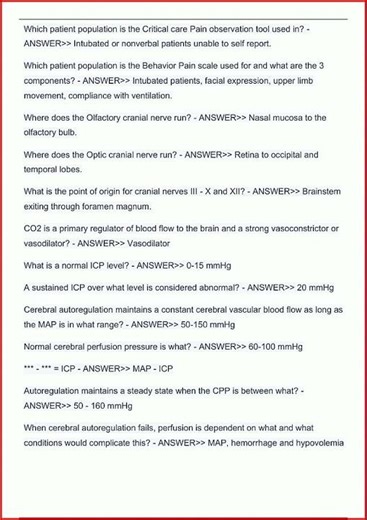 Tncc Test Actual Final Exam Test Bank 300 Questions And Corr video