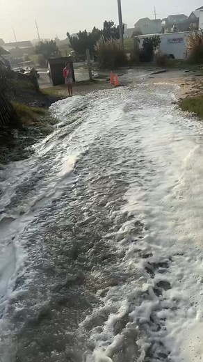 Avon Fishing Pier in the Outer Banks felt the effects of Hurricane Erin Wednesday afternoon. Erin is expected to make the highest impact in the Outer Banks on Thursday, with some heavy tropical downpours possible at times. The storm will stay offshore, so it won't be a huge rainmaker, but it will cause major flooding concerns. Video credit: Kristin Taylor | WTKR News 3