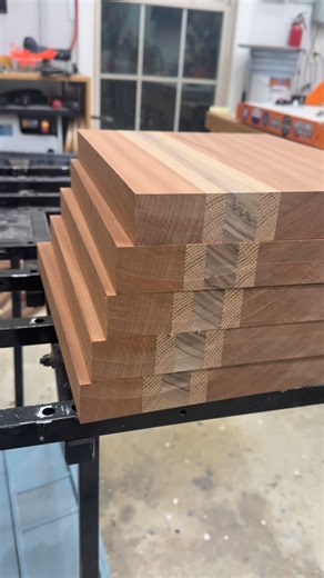 798 reactions · 24 comments | Sapele, walnut and ash boards coming together for a nine board order due this weekend! Beauties!!  | Half Moon Woodworks | Facebook