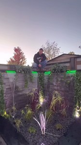 Building A Pondless Waterfall #homeimprovement #diyprojects #landscapedesign | Wood Bully