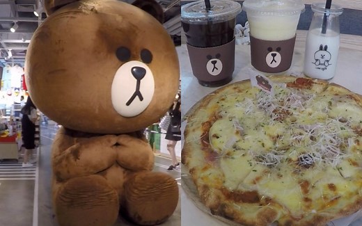 [薯条在上海] 带你逛韩国LINE FRIENDS CAFE & STORE!! [上集]