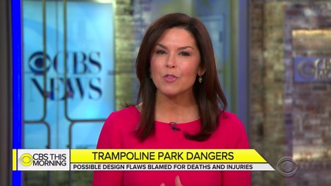 "Catastrophic injuries" at trampoline parks?