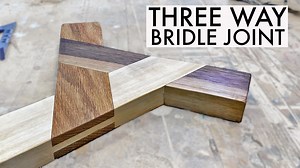 Three Way Bridle Joint — 3x3 Custom