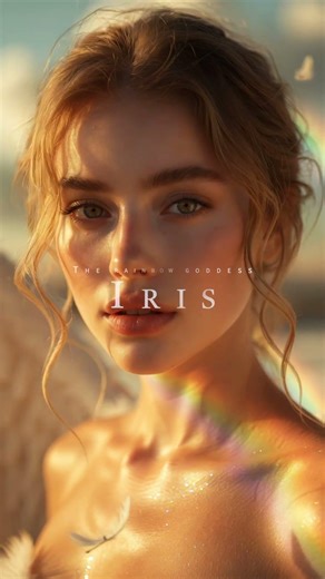 The rainbow goddess - Iris