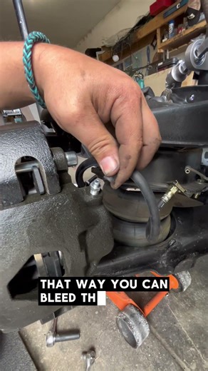 Tech tip of the day brake caliper bleeding #mechanic #automobile #c10build #cartok #fix