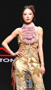 4 comments | Golden Lace Eco-Print Ensemble highlights the delicate...