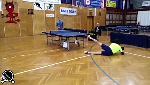 522K views · 2.3K shares | Table tennis player turns into goalkeeper  Never give up!⚽️ Via Muraw Tennis Player | TableTennisDaily | Facebook