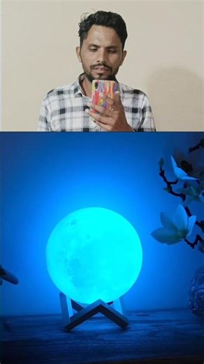 Amazing Moon Lamp Review 🌙 | Best Night Lamp #moonlamp #nightlamp #roomdecor #shorts #youtube