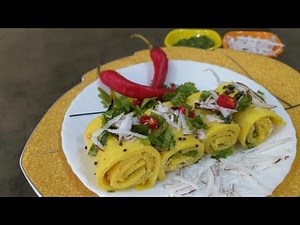 Khandvi Recipe/ Gujarati Snack....