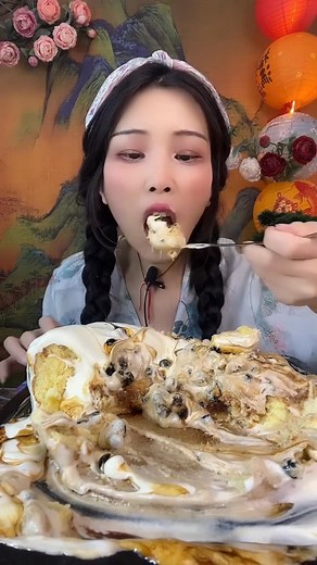 17K views · 294 reactions | Tapioca Creamy Moist Cake | 61554539251564:2048:Xiamei Asmr Part 7 | Xiaomei Asmr | Facebook