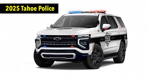 News: 2025 Chevy Tahoe Police Package Is Coming Soon