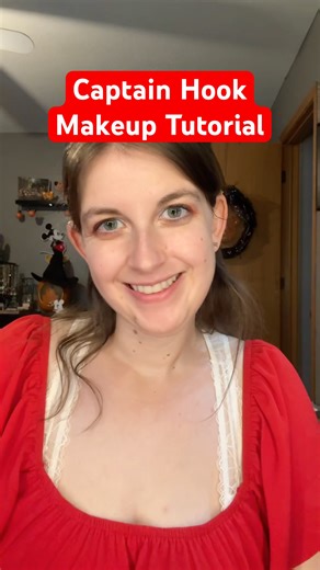 Captain Hook Makeup Tutorial 🏴‍☠️💄 | Disney Villain-Inspired Look #makeup