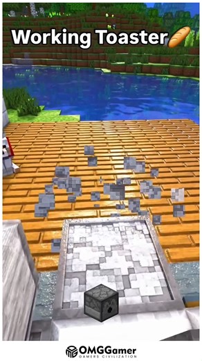 🍞⚙️ Fully Working Toaster Machine Build in Minecraft 🔥✨ Create a fun and interactive toaster using droppers, redstone, and a simple button mechanism to pop out bread automatically. Design the outer body with iron blocks or smooth stone to give it a clean kitchen appliance look. 🛠️🍞 Perfect for modern kitchens, redstone showcases, or creative survival interiors in Minecraft! #WorkingToaster #MinecraftRedstone #KitchenBuild #ModernInterior #CreativeIdeas #SurvivalBase #BuildInspiration 🍞⚙️ | 