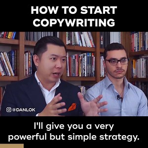 3.7K views · 144 reactions | How do you start using copywriting in your business? Watch this video to find out. Comment below if you want more business tips and advice like this. | Dan Lok | Facebook
