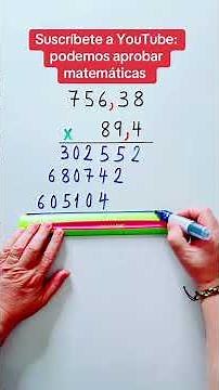 Multiplication of decimal numbers
