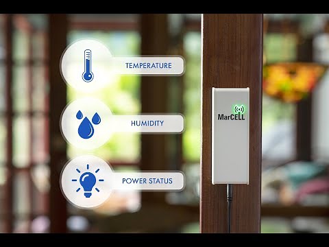 Monitor Temperature & Humidity In Your Home, RV, Greenhouse, and More! - MarCELL Multisensor