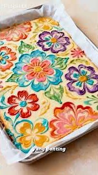patterned roll cake recipe