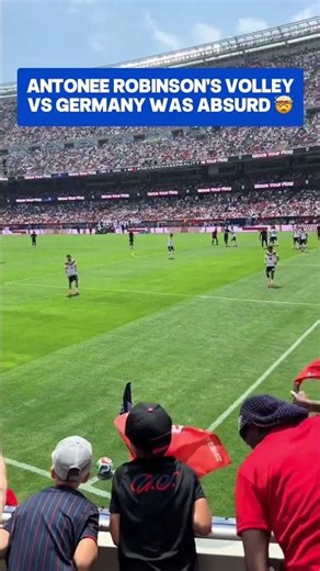 Antonee Robinson Scores INSANE Volley vs Germany 🇺🇸🚀