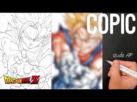 【ドラゴンボール】ベジット 描いてみた | Drawing Vegito | Dragon Ball | copic