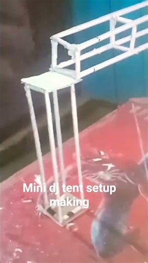 #mini dj tent setup making #mini dj setup king