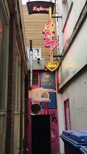 The Red Light District in Amsterdam