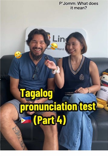 Tagalog Pronunciation Challenge with Ling App