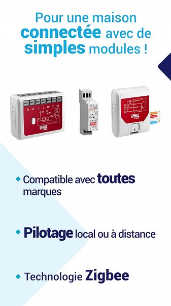 Pour une maison connectée avec de simples modules, choisissez la marque Yokis ! ▶ https://buff.ly/4f0UkAy #yokis #maisonconnectee #domotique #module #travaux #materielelectrique #pro #bricoleur #renovation #chantier #construction