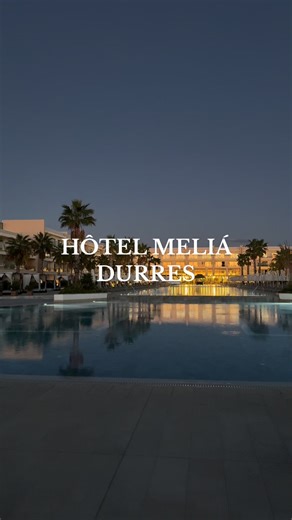 Un HOTEL magique 5 étoiles en Albanie ⭐️🇦🇱 #albanie #hotel #luxury #vacances #melia