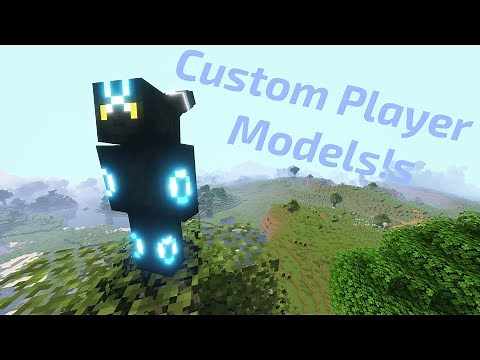 3D Umbreon Minecraft Skin! | Custom Player Models Mod!