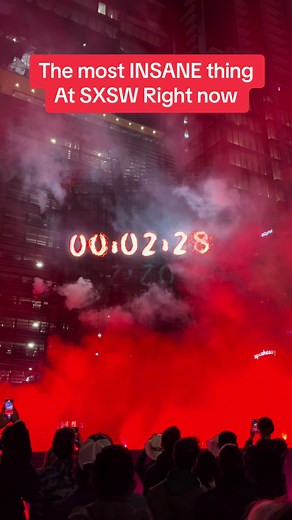 Hologram Ad for Three Body Problem in Austin, Texas