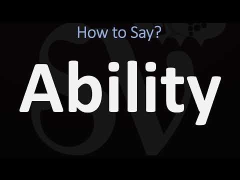 How to Pronounce Ability? (2 WAYS!) UK/British Vs US/American English Pronunciation