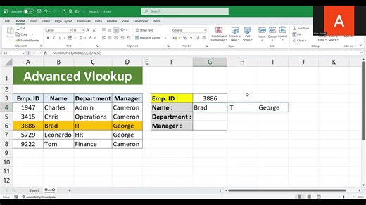 4K views · 42 reactions | Learn an Advanced VLOOKUP trick to return...