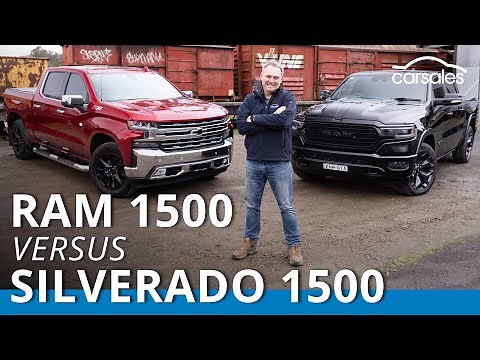 RAM 1500 v Chevrolet Silverado 2021 Comparison @carsales.com.au