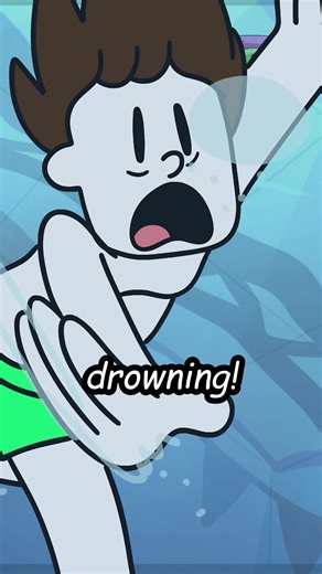 I Almost DIED Swimming. #animation #funny #storytime | storytimes