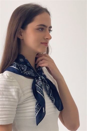 Bohemian Paisley Multi-Use -Silky Neckwear