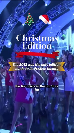 Ace admin of GSBA est 2016 on Instagram: "MERRY CHRISTMAS 🎄to you all 🙏🏻 One of the best @missuniverse production was made back in 2012. From 1952-2008 most editions of Miss Universe are held between April, and mostly June & July. From 2009 onwards it changed randomly from August, September, November, December & January. The only edition that was made with a Christmas theme was the one from 2012! I remember it was so fun and light and just great feeling overall 🎄🎅🎄 Here are the lucky Queen