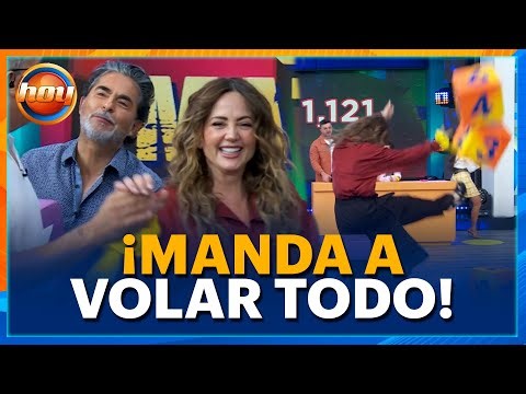 Andrea Legarreta es mala para los cubos pero buena para el futbol | Programa Hoy