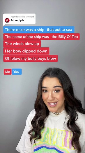 Replying to @sunny Can you sing this?🎤 #thereoncewasashipthatputtosea #wellerman #singingduet #singing #fyp #emmawhite