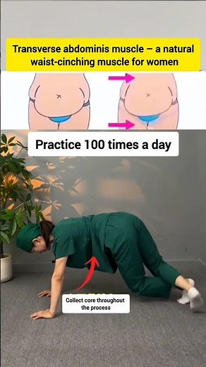Transverse abdominis muscle – a natural waist-cinching muscle for women