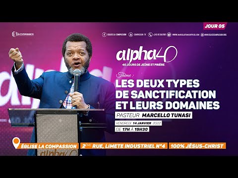 Les deux types de sanctification et leurs domaines. Pasteur MARCELLO TUNASI [Alpha 40 - jour 05]