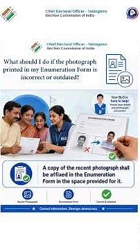 FAQs on SIR 2026 Telangana for better understanding for electors