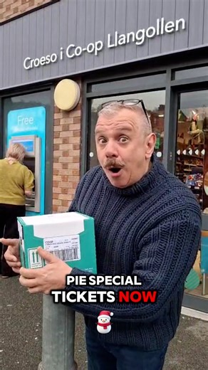 🎄🥧 It smells like Christmas at Llangollen and Corwen Railway… and it smells AMAZING 🥧🎄 As we roll towards Mince Pie Special season, a huge thank you to Co-op Llangollen for donating a very generous box of mince pies to keep our brilliant volunteers fuelled, smiling and festive through the Christmas period. We dispatched award-winning actor and all-round entertainer 'Uncle' Robin Crowley on a very important mission to collect them, and he returned victorious. Massive thanks to Emma and the wh