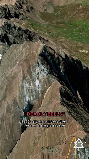 Maroon Peak — The Deadly Bells. 14,163 ft. Class 4. #Shorts