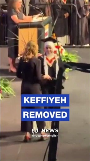 🇵🇸 Centennial College faculty member removes Palestinian keffiyeh from student
