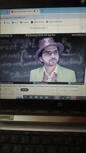 The last lesson 🥹| class 12 english|Dear sir